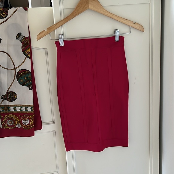 BCBGMaxAzria Red Skirt - Picture 4 of 7